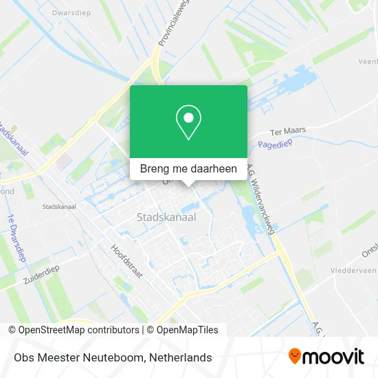 Obs Meester Neuteboom kaart