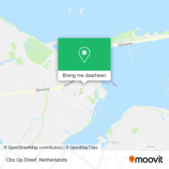 Cbs Op Dreef kaart