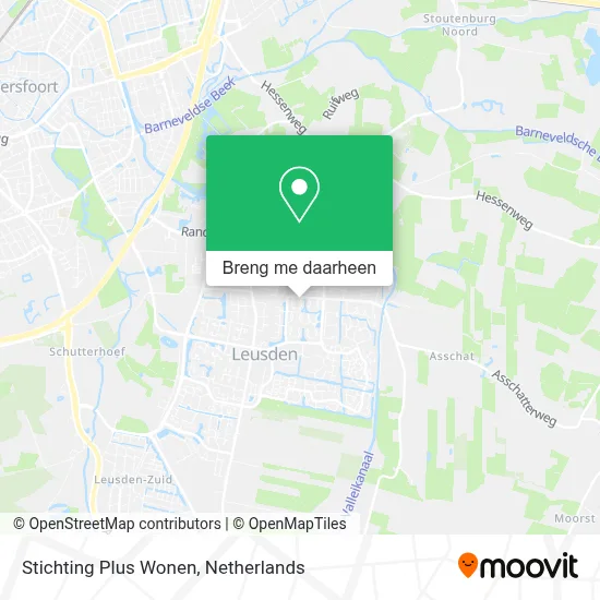 Stichting Plus Wonen kaart