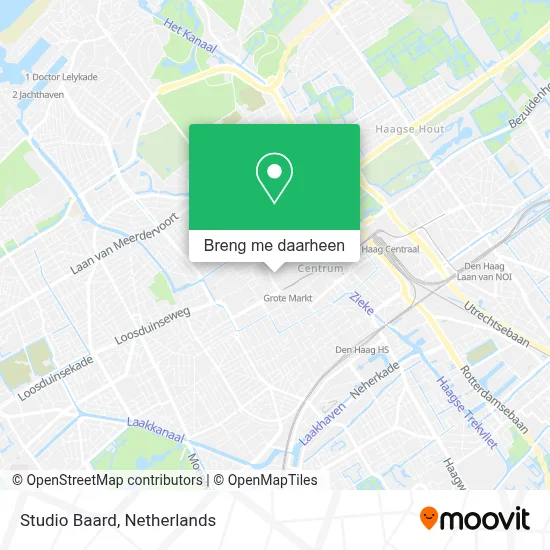 Studio Baard kaart