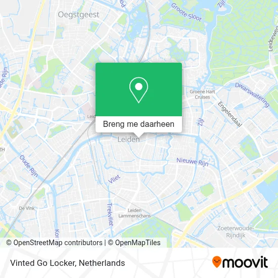 Vinted Go Locker kaart