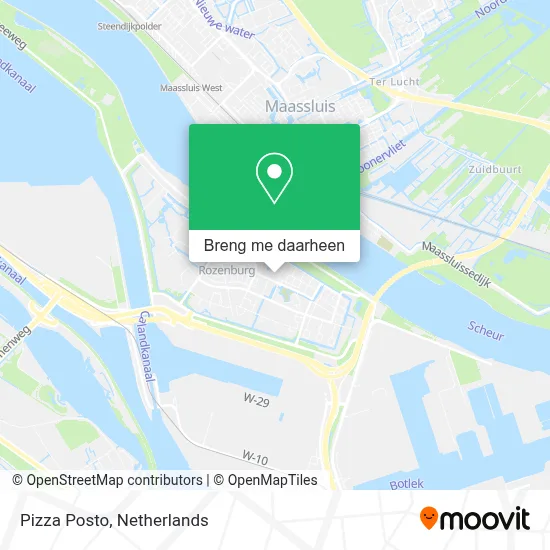 Pizza Posto kaart