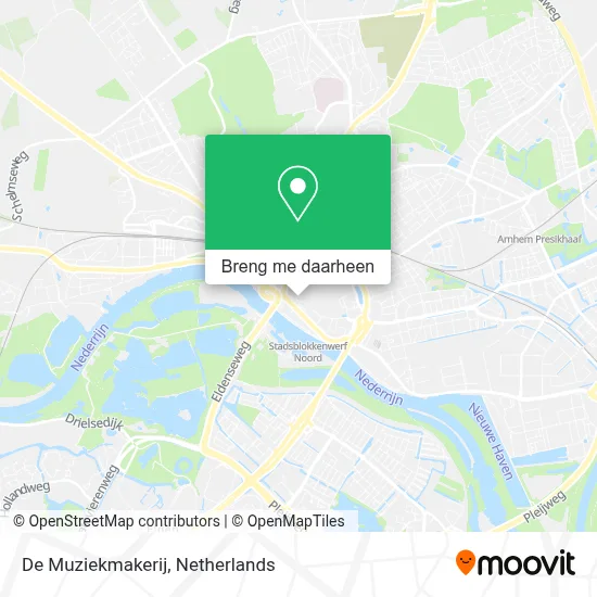 De Muziekmakerij kaart