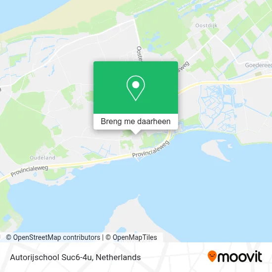 Autorijschool Suc6-4u kaart