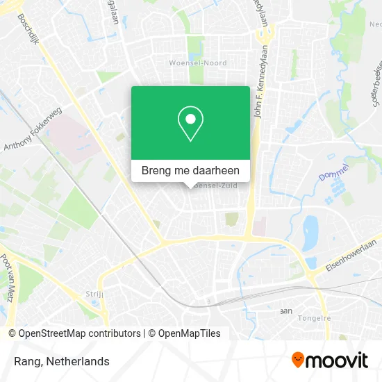 Rang kaart