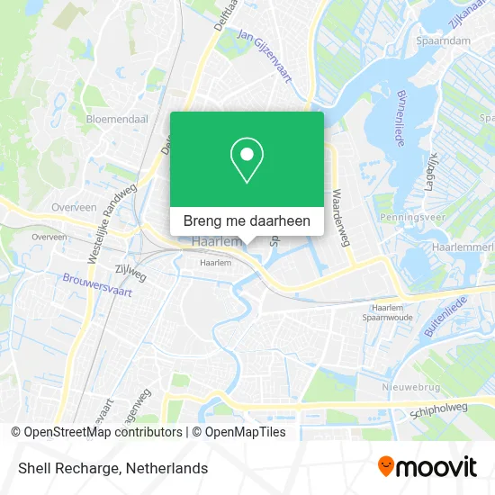 Shell Recharge kaart