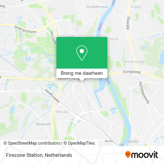 Firezone Station kaart