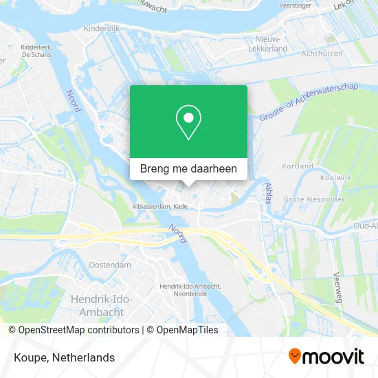 Koupe kaart