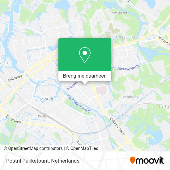 Postnl Pakketpunt kaart