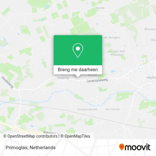 Primoglas kaart