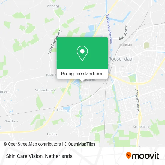 Skin Care Vision kaart