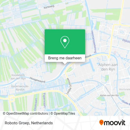 Roboto Groep kaart