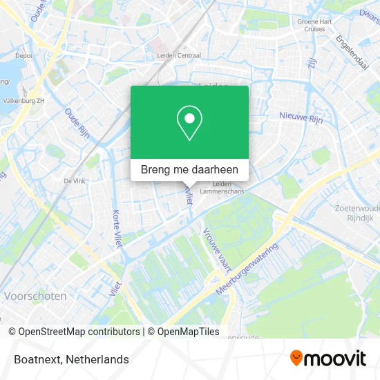 Boatnext kaart