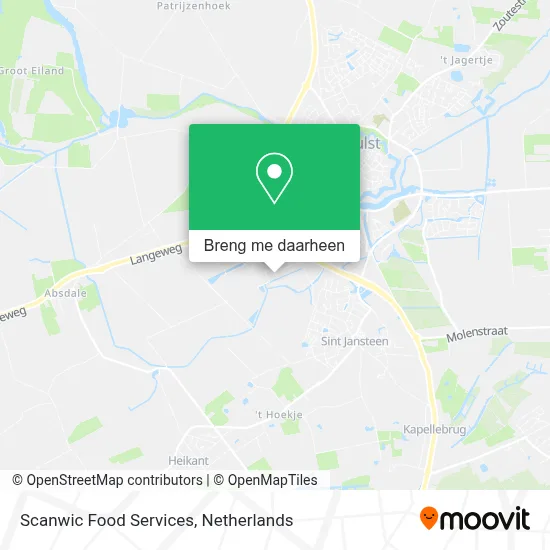 Scanwic Food Services kaart