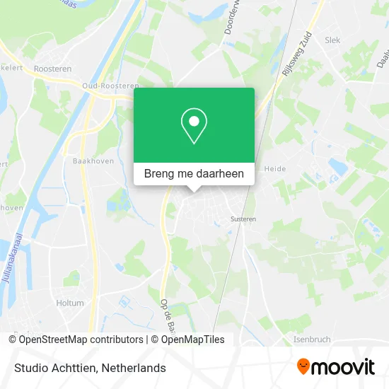 Studio Achttien kaart