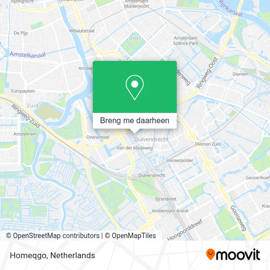 Homeqgo kaart