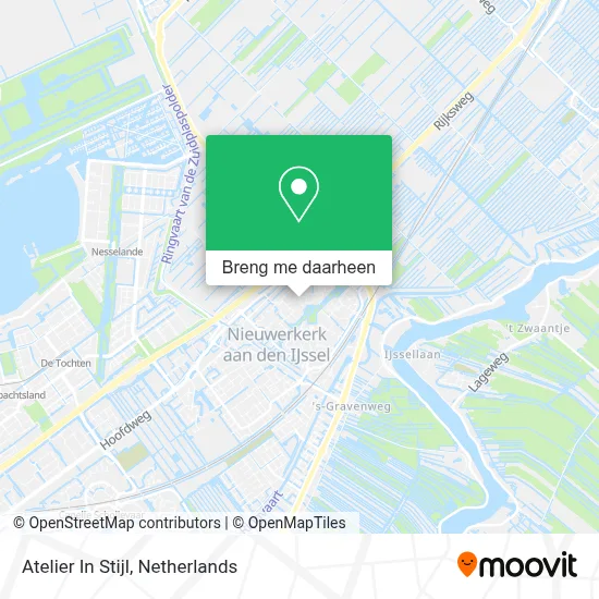 Atelier In Stijl kaart