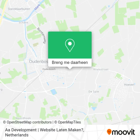 Aa Development | Website Laten Maken? kaart