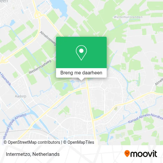 Intermetzo kaart