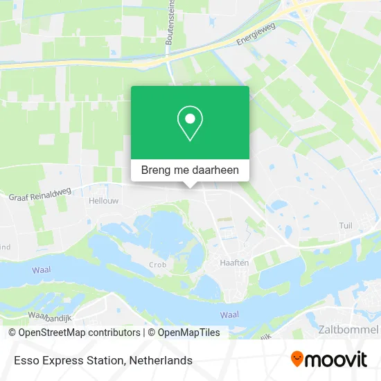 Esso Express Station kaart
