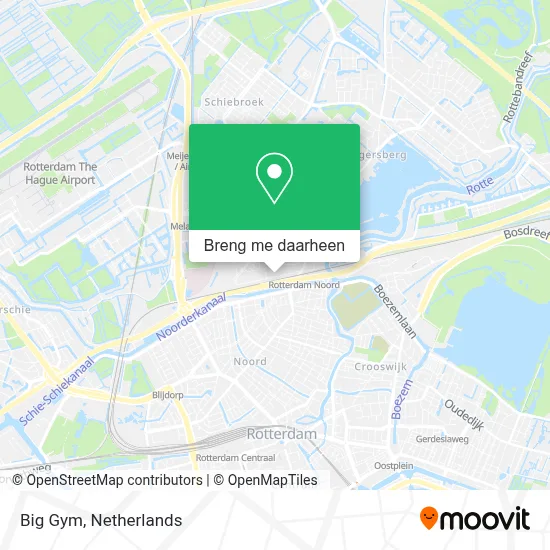 Big Gym kaart