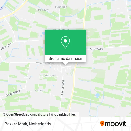 Bakker Mark kaart