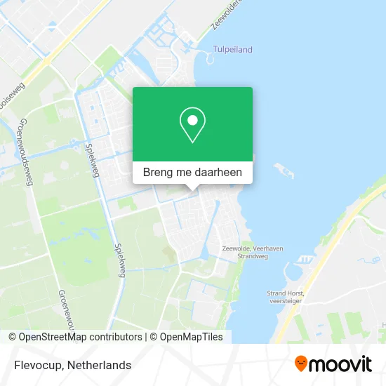 Flevocup kaart