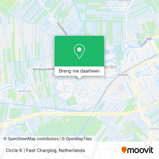 Circle K | Fast Charging kaart