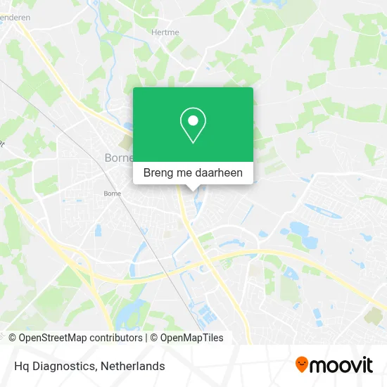 Hq Diagnostics kaart
