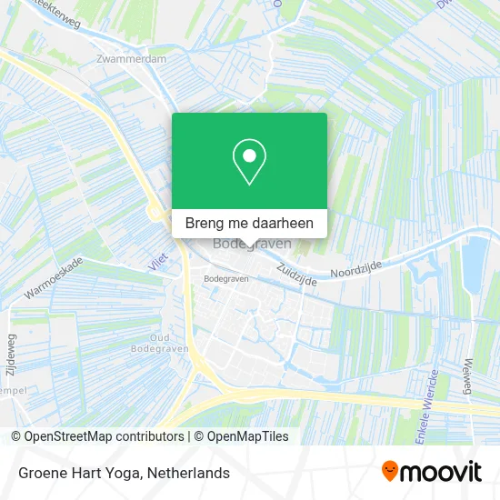 Groene Hart Yoga kaart