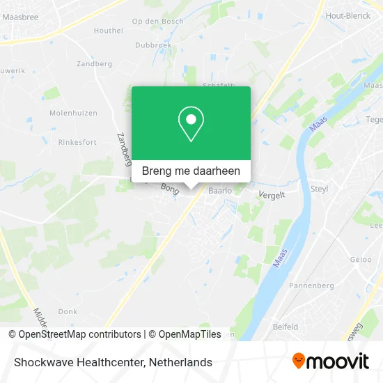 Shockwave Healthcenter kaart
