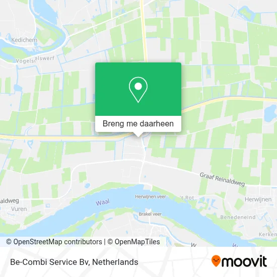 Be-Combi Service Bv kaart