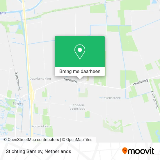 Stichting Samlev kaart