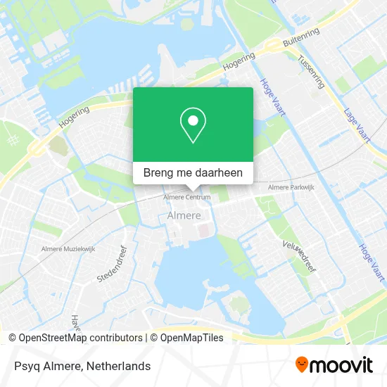 Psyq Almere kaart