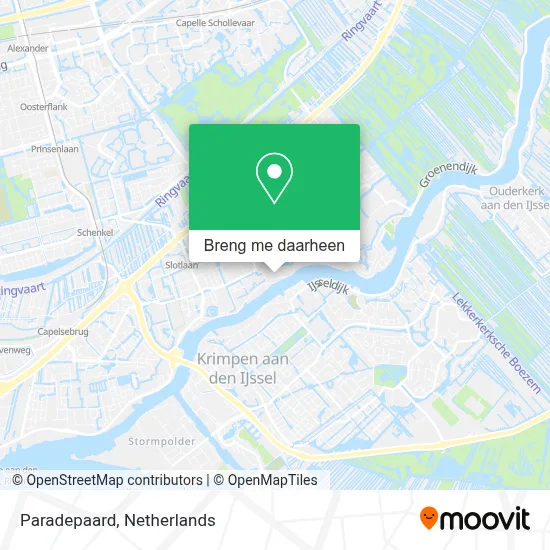 Paradepaard kaart