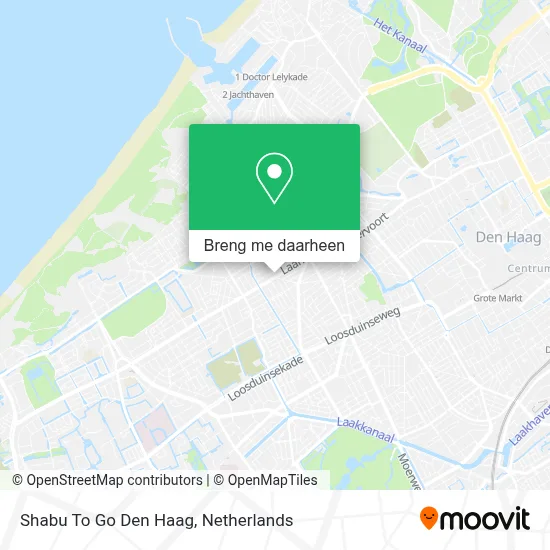 Shabu To Go Den Haag kaart