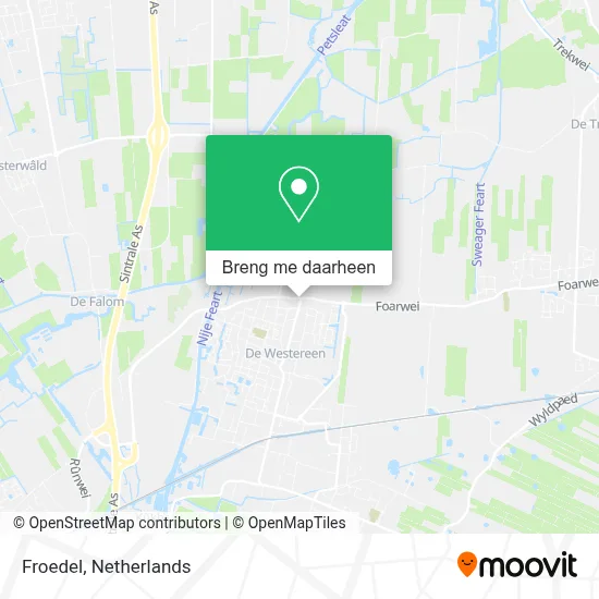 Froedel kaart