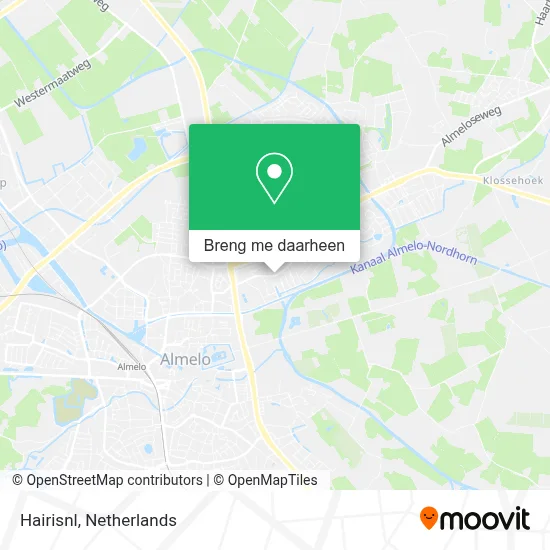 Hairisnl kaart