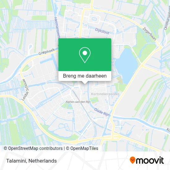 Talamini kaart