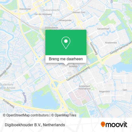 Digiboekhouder B.V. kaart