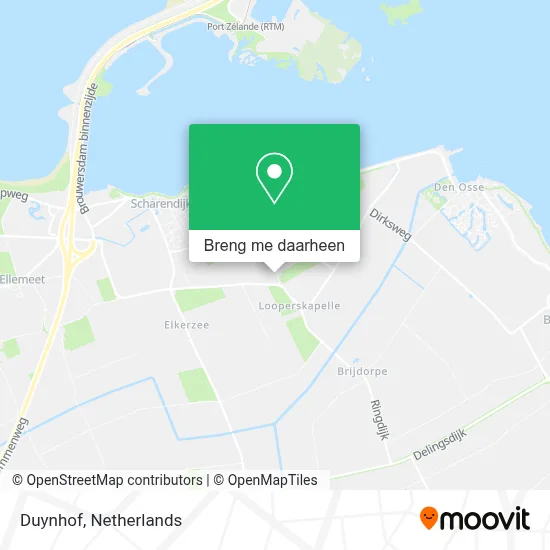 Duynhof kaart
