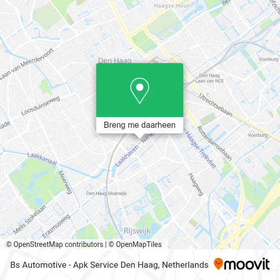 Bs Automotive - Apk Service Den Haag kaart