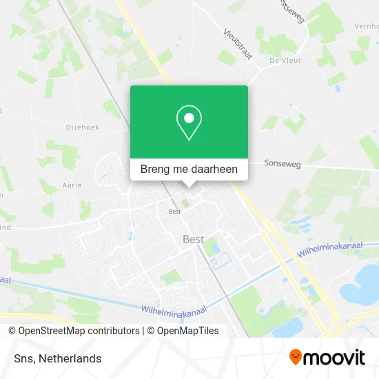 Sns kaart