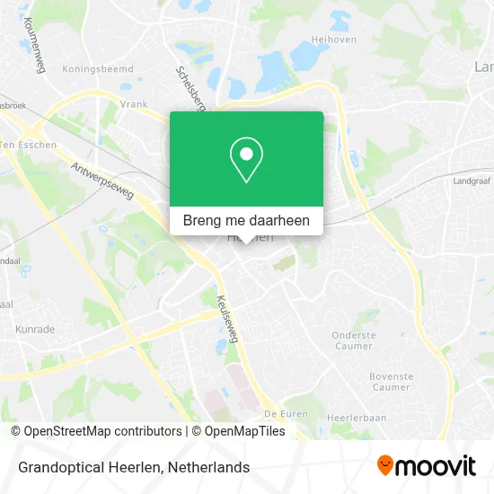 Grandoptical Heerlen kaart
