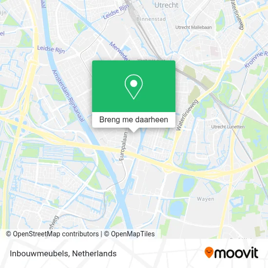 Inbouwmeubels kaart