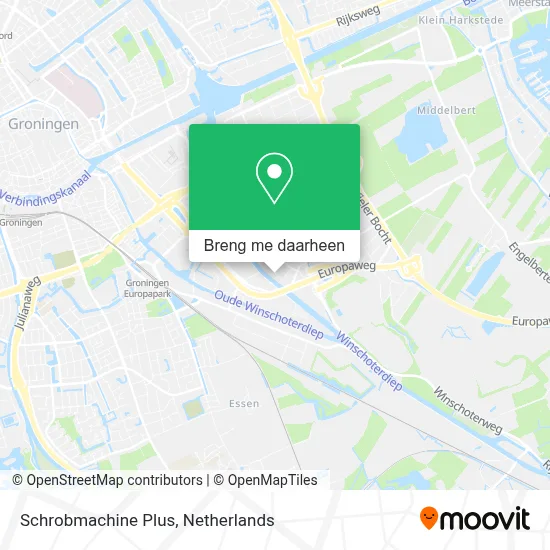 Schrobmachine Plus kaart