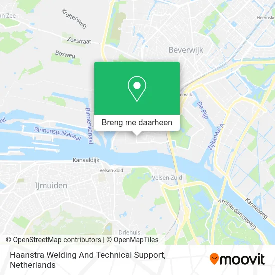 Haanstra Welding And Technical Support kaart