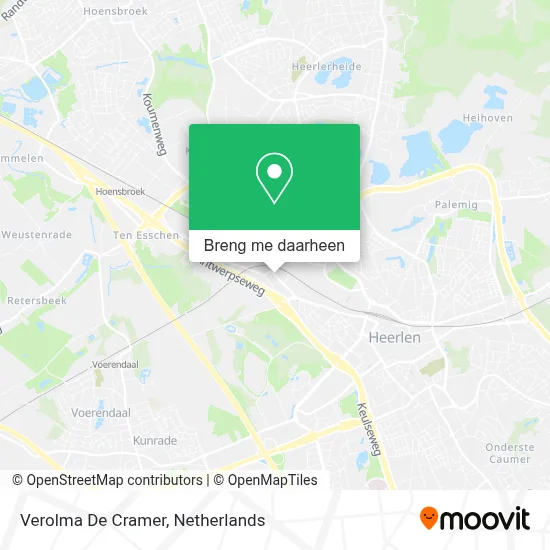 Verolma De Cramer kaart