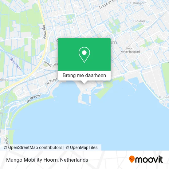 Mango Mobility Hoorn kaart