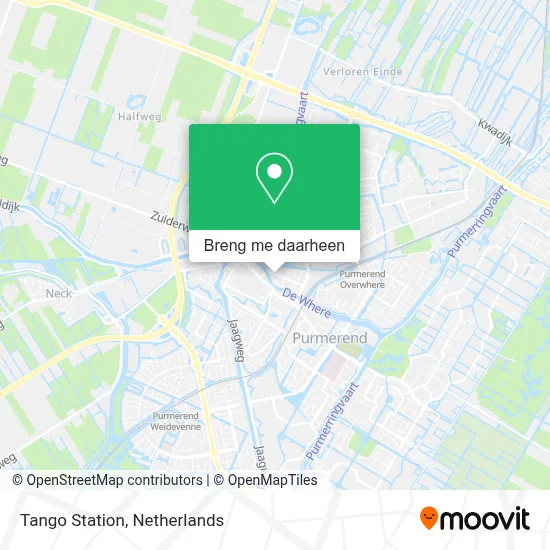 Tango Station kaart
